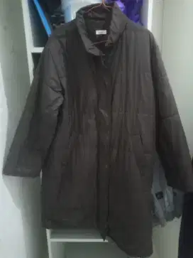 Jaket gunung tipe long dan sweter hoody