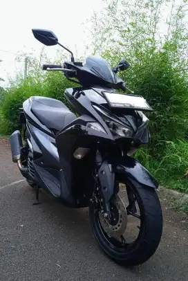 Jual Cepat Yamaha Aerox Hitam 2019 Akhir Segel Pabrik Low KM 11 Ribu
