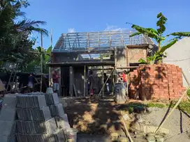 Dijual Rumah Siap Bangun dan Proses Bangun dekat Pasar Godean Harga 50