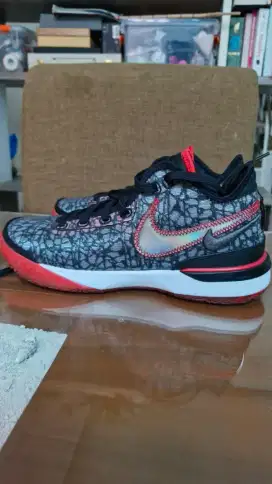 Sepatu Basket Pria Nike X Faze Lebron XXT Gen Low - Black
