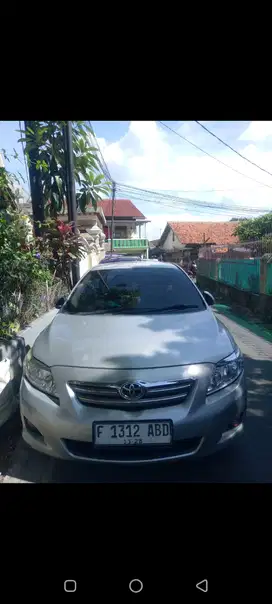 Toyota Corolla Altis 2008 Bensin