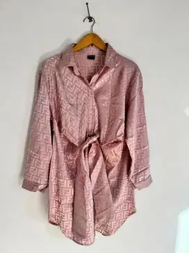 Baju tunik baby pink