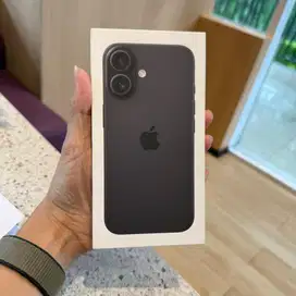 iPhone 16 256GB iBox Black Baru Segel BNIB