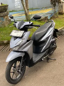 Honda Beat Deluxe Thn 2024 Silver Mulus