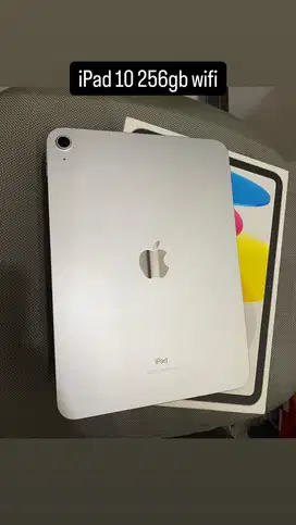 iPad 10 256gb wifi