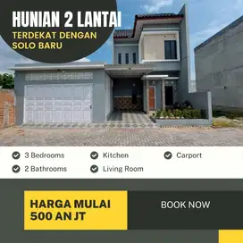 Dijual perumahan di solobaru