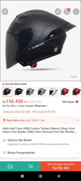 HELM BARU AKM COSMO