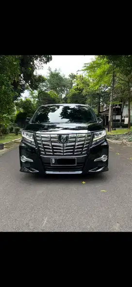 Toyota Alphard SC CBU Japan 2017 black hitam Alphard 2016 SC 2018 CBU