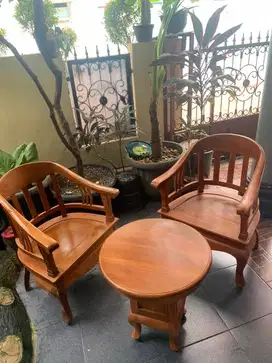 DI JUAL KURSI TERAS CANTIK JATI JEPARA