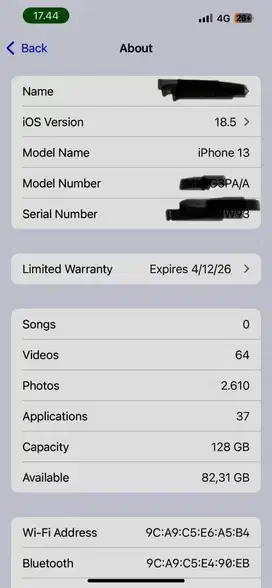 Jual Bu Iphone 13 128 Ibox