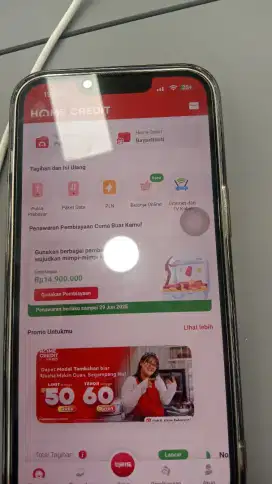 Kredit hp Iphone cuman pake Ktp aja