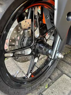 JUAL PELEK AEROX 155 NEW Merk BINTANG LAUT warna hitam