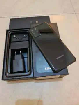 Jual hp samsung s20 plus, ram 8/128, fullset ex-sein