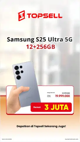 Samsung S25 Ultra 12/256 New