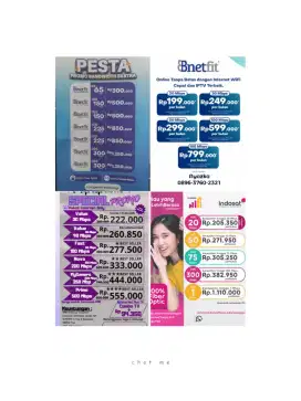 Hubungi utk yg mau pasang wifi
