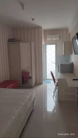 Apt MERR Full Furnish,  Harga Jujur, Langsung Huni, Bisa KPR, Bonus TV