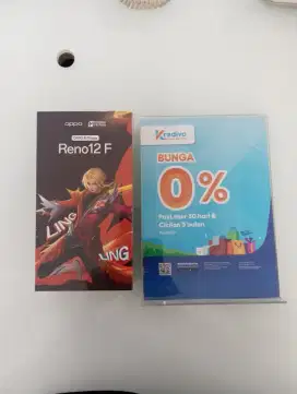 OPPO RENO 12F 5G RAM 8/256 BISA PEMBAYARAN PAKAI LIMIT KREDIVO