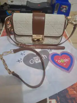 Tas Gosh Cream Coklat Lunaria