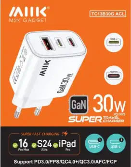 M2K 30W OUTPUT 3 ISB, TYPE C, LIGHTING
