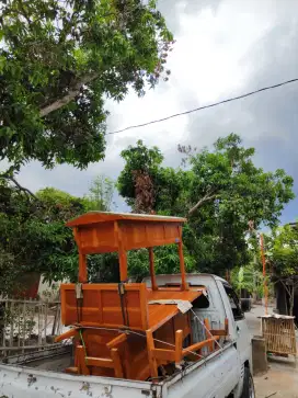 Gerobak Angkringan Bakso Mie Ayam PeceL Bubur Sate Martabak Ronde dlL