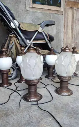 Lampu Hias Pilar Pagar Klasik Eropa