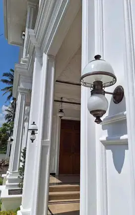 Lampu Hias Joglo Dinding klasik antik kuningan