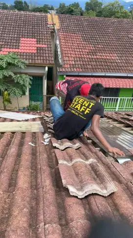 Tukang atap bocor tukang talang air tukang cat rumah