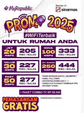 Promo Internet Wifi MyRepublic Semarang