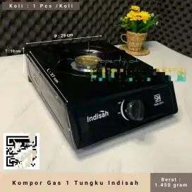 Kompor Gas 1 tungku HC Indisah Quantum Rinnai