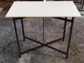 Meja lipat meja bongkar pasang meja kafe meja makan