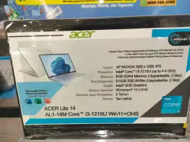 Laptop Acer Core i3