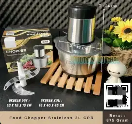 Meat Grinder Stainless Stell Food Chopper Serba guna