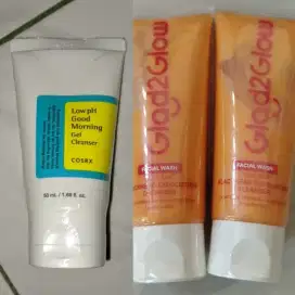 Face wash glad2glow cosrx