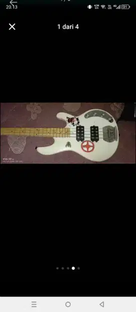 Musicman double pickup custom