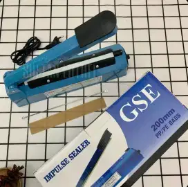 Impulse Sealer Perekat Plastik kemasan ukuran 20 cm 30 cm