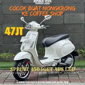 Piaggio Vespa SPRINT 150 IGET ABS LED 2020 WARNA PUTIH Fav Colour