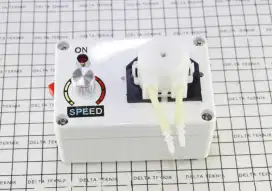 Peristaltic Pump With Adjustable Flow Rate And Power Adapter