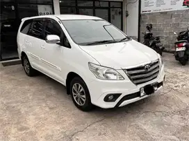 Toyota Kijang Innova 2.0 G Manual 2014 – Putih - KM 45rb - Simpanan