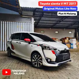 TOYOTA SIENTA V MT 2017 PUTIH TANGAN PERTAMA LIKE NEW