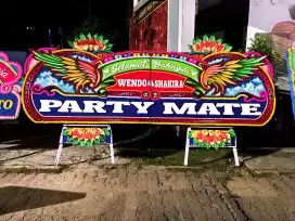 Papan bunga/karangan bunga kota padang