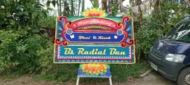 Karangan bunga/papan bunga kota padang