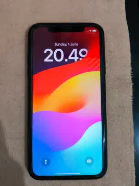 Jual Iphone XR 128 Gb Hitam Resmi Ibox Fullset