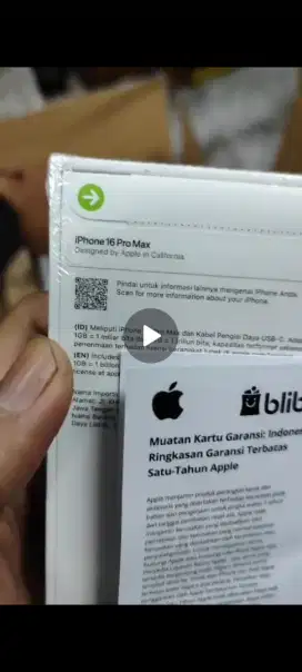 I-Phone 16 promax 256gb