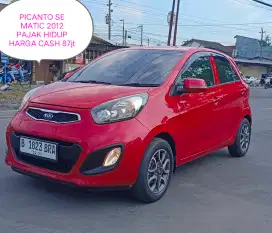 KIA PICANTO SE MATIC 2012 PAJAK HIDUP