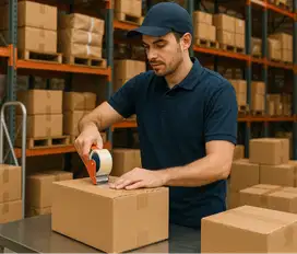 Staff Packing Packer Online Shop Gajah Mada Jakarta Pusat