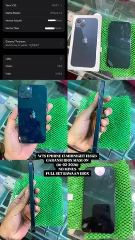 Jual cepat Iphone 13 128Gb