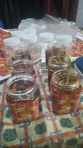 Sambal kemasan berat 170 gr