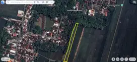 Dijual, tanah sawah 4000 meter persegi, lokasi Jiwan, Madiun
