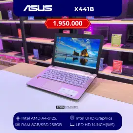 Laptop Asus X441B AMD A4-9125 RAM 8GB SSD 256GB HD 14inch Notebook