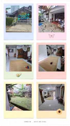 Rumah dijual murah seberang MRT lebak bulus
